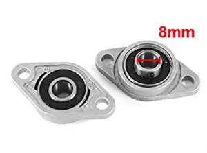 Flange pillow block bearing for product counter